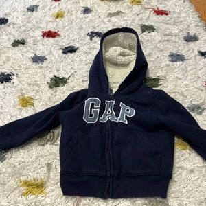 Gap 2T navy hooded sweatshirt